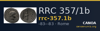 RRC 357/1b — CANOA