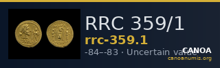 RRC 359/1 — CANOA