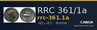 RRC 361/1a — CANOA
