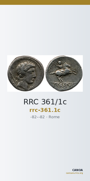 RRC 361/1c — CANOA