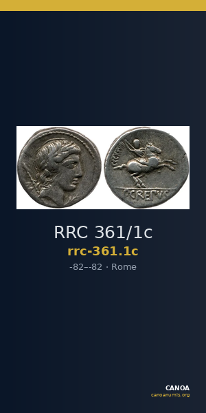 RRC 361/1c — CANOA