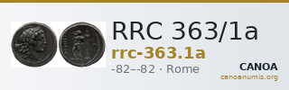 RRC 363/1a — CANOA