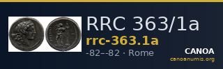 RRC 363/1a — CANOA