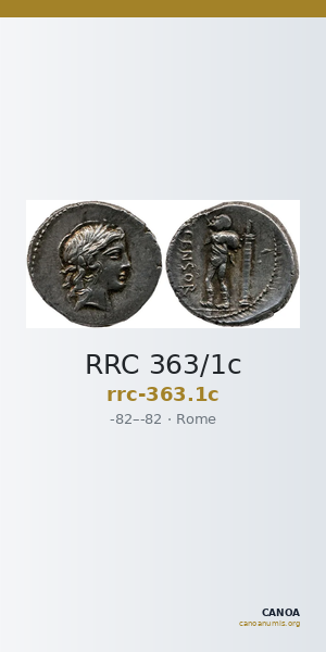 RRC 363/1c — CANOA