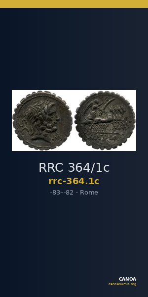 RRC 364/1c — CANOA