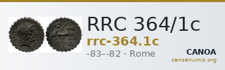 RRC 364/1c — CANOA
