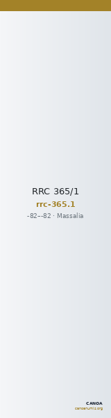 RRC 365/1 — CANOA