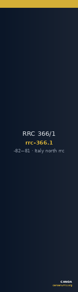 RRC 366/1 — CANOA