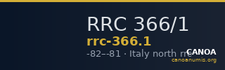 RRC 366/1 — CANOA