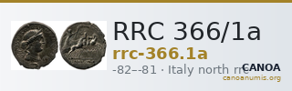 RRC 366/1a — CANOA