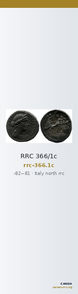 RRC 366/1c — CANOA