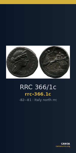 RRC 366/1c — CANOA