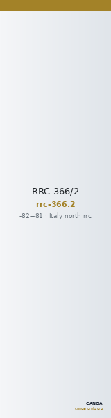 RRC 366/2 — CANOA