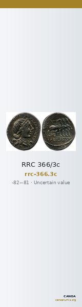 RRC 366/3c — CANOA