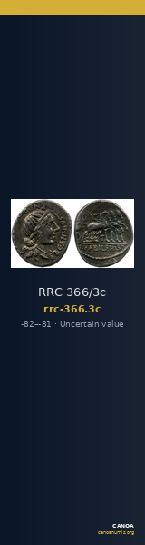 RRC 366/3c — CANOA