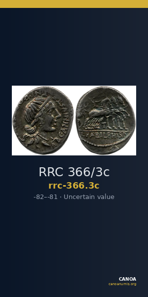 RRC 366/3c — CANOA