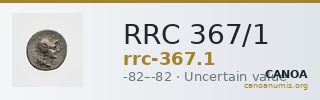 RRC 367/1 — CANOA