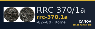 RRC 370/1a — CANOA