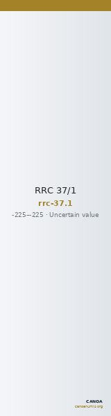 RRC 37/1 — CANOA