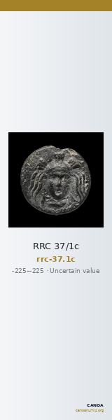 RRC 37/1c — CANOA