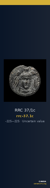 RRC 37/1c — CANOA