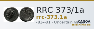 RRC 373/1a — CANOA