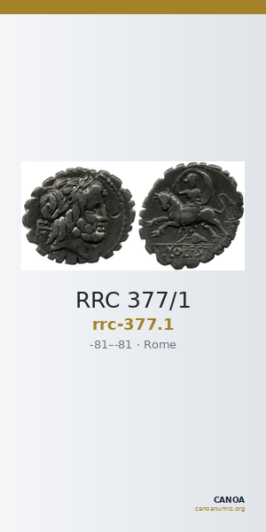 RRC 377/1 — CANOA