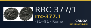 RRC 377/1 — CANOA