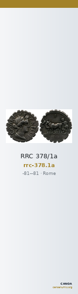 RRC 378/1a — CANOA