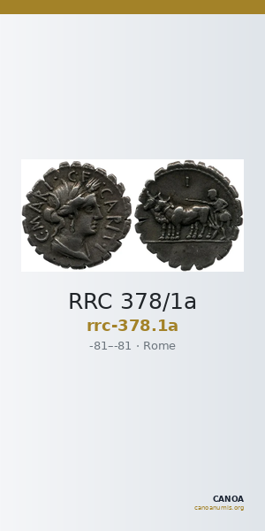 RRC 378/1a — CANOA