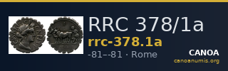 RRC 378/1a — CANOA