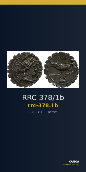 RRC 378/1b — CANOA