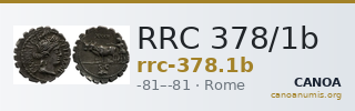 RRC 378/1b — CANOA