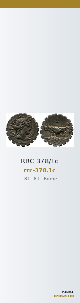 RRC 378/1c — CANOA