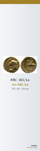 RRC 381/1a — CANOA