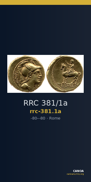 RRC 381/1a — CANOA