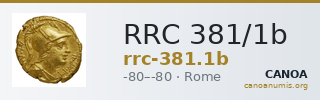 RRC 381/1b — CANOA