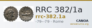 RRC 382/1a — CANOA