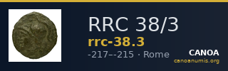 RRC 38/3 — CANOA