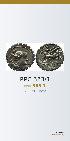 RRC 383/1 — CANOA