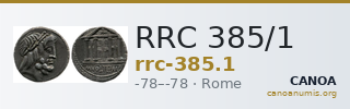 RRC 385/1 — CANOA