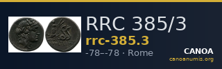 RRC 385/3 — CANOA