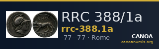 RRC 388/1a — CANOA