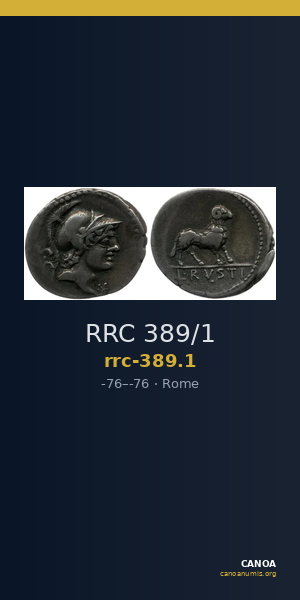 RRC 389/1 — CANOA