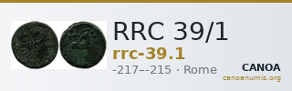 RRC 39/1 — CANOA