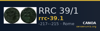 RRC 39/1 — CANOA