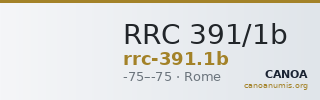 RRC 391/1b — CANOA