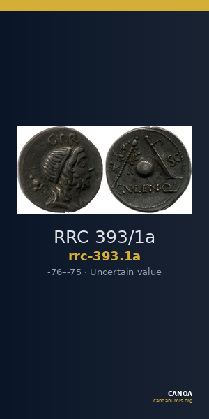 RRC 393/1a — CANOA