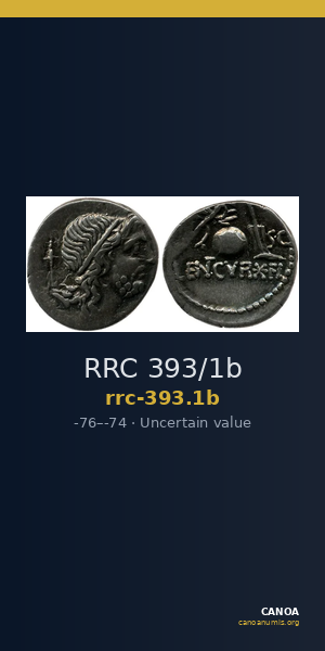 RRC 393/1b — CANOA