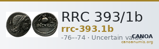 RRC 393/1b — CANOA